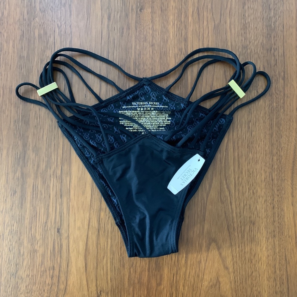 Victoria’s Secret black bikini bottoms